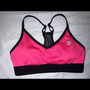 PINK small sports bra